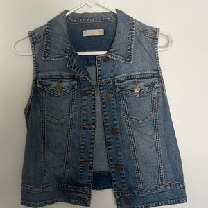 Jean jacket vest